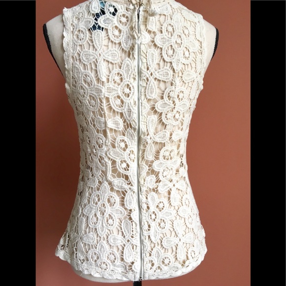 Cynthia Rowley Crochet Top - Picture 7 of 8